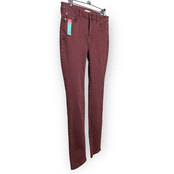 Copper Key Women's Terracotta High-Rise Denim Super Stretch Skinny Jean Size 16 - Picture 3 of 12